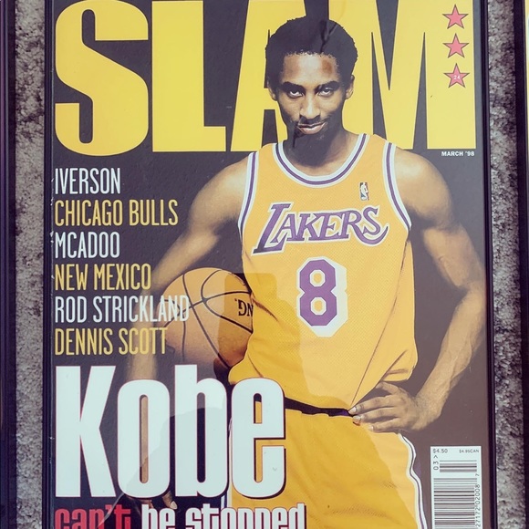 Kobe Bryant - Framed Slam Cover Poster Set (3) - Picture 4 of 6